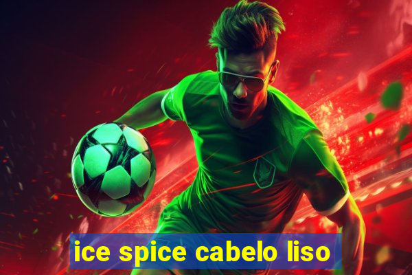 ice spice cabelo liso